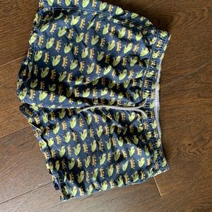Stylish European swim trunks sz 3xl frog crown
